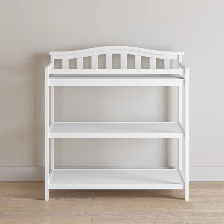 Camden Child Craft Arch Top Changing Table with Pad
