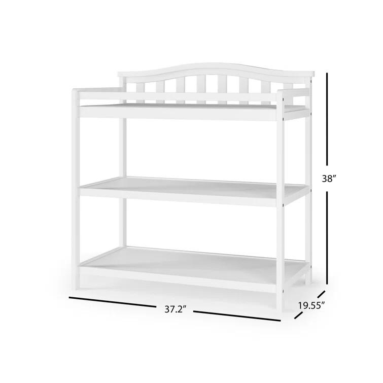 Camden Child Craft Arch Top Changing Table with Pad