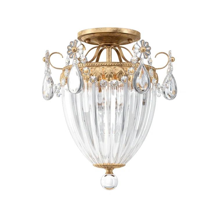 Bagatelle Crystal Semi Flush Mount