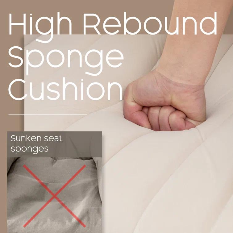 Mercer41 Upholstered Accent Chair With Pillow For Living Room(set of 2) (Set of 2)