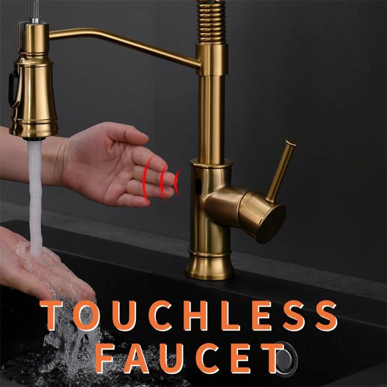 LOONGFIELD Touchless Kitchen Faucet,Hands Free Automatic Smart Kitchen Faucet ASTARQ-W1932P149024
