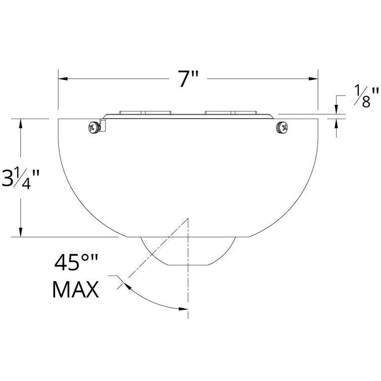 Modern Forms Ceiling Fan Sloped Adapter