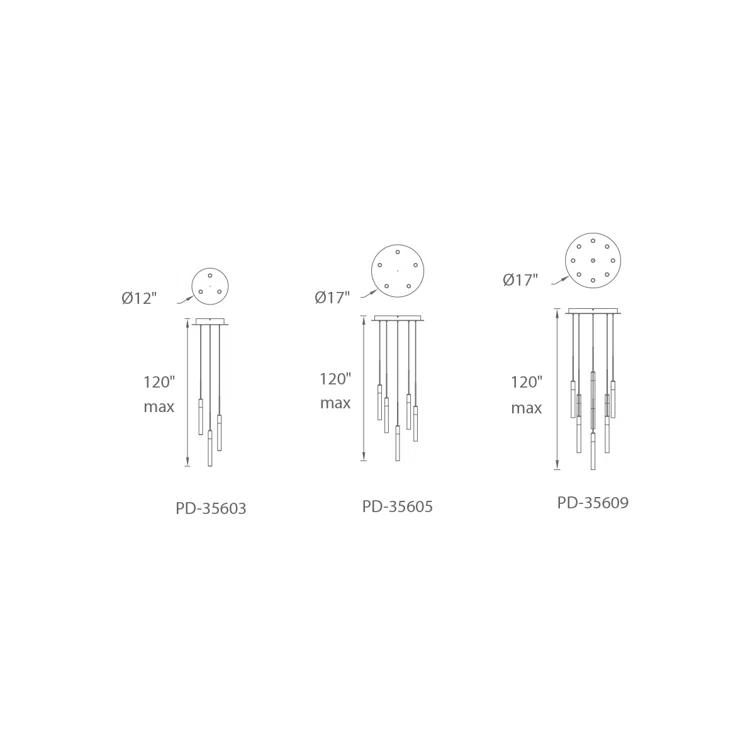 Magic 9 - Light LED Cluster Pendant