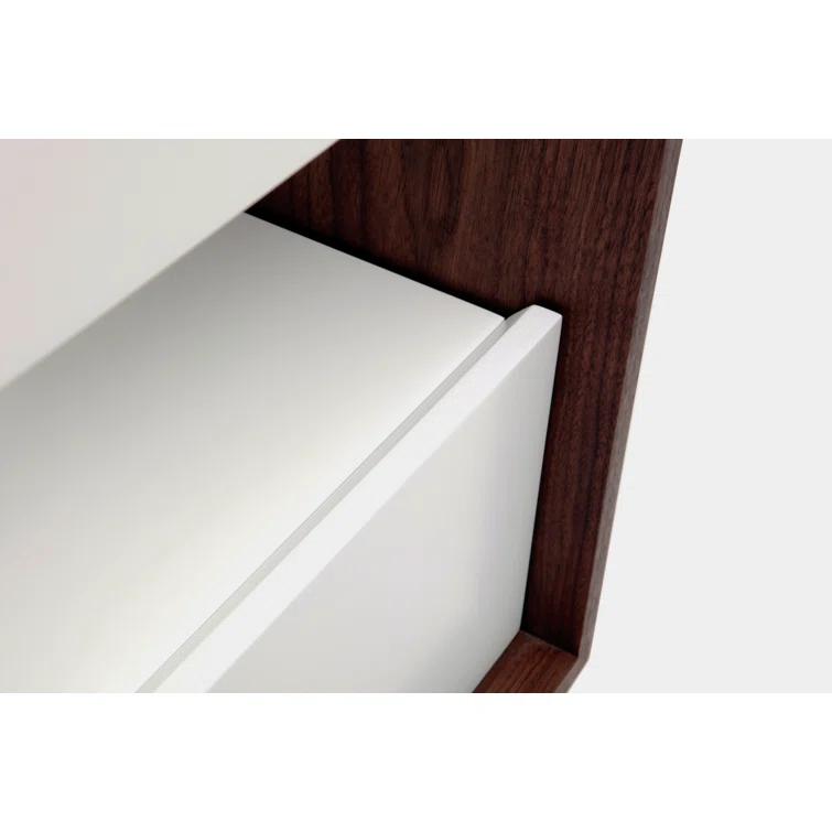 THN 14'' W Solid Wood Nightstand