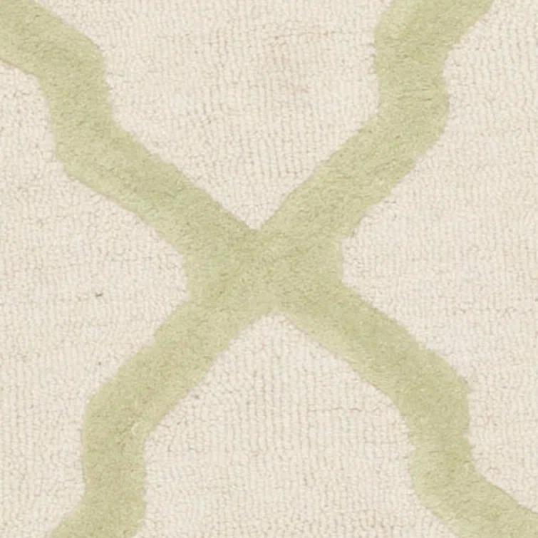Cannen Cambridge Hand Tufted Wool Geometric Rug