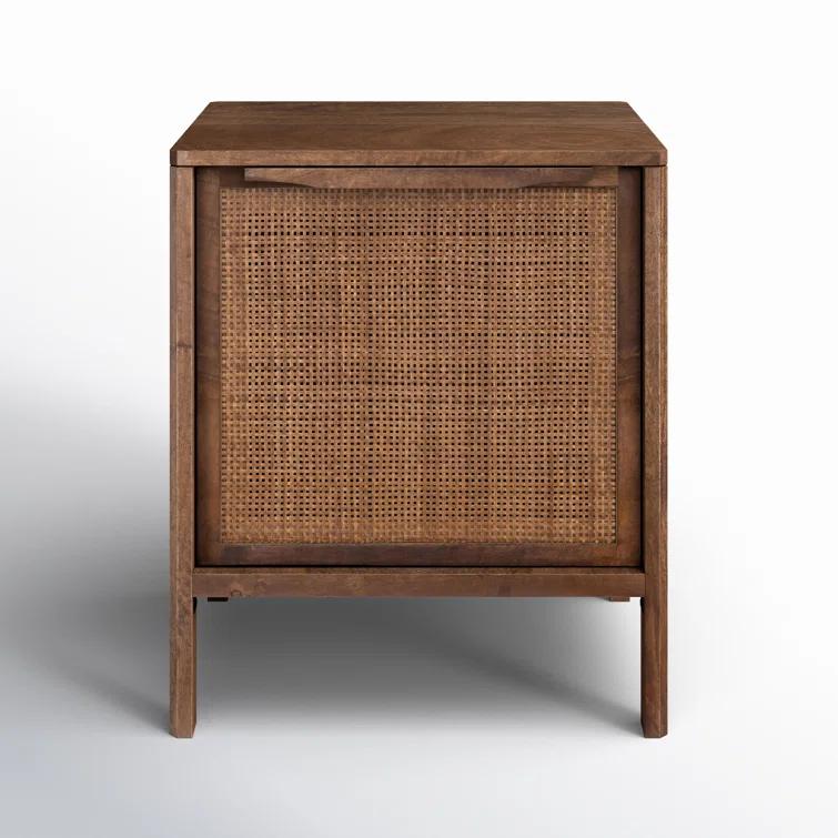 Hannah Nightstand - Russet / Left-Side