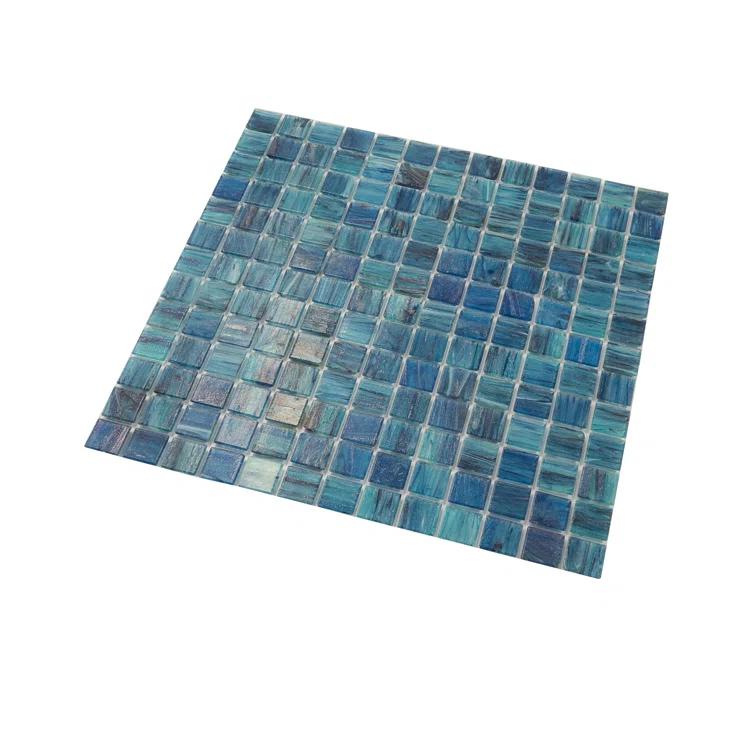 Celestial 0.8" x 0.8" Glass Grid Mosaic Wall & Floor Tile