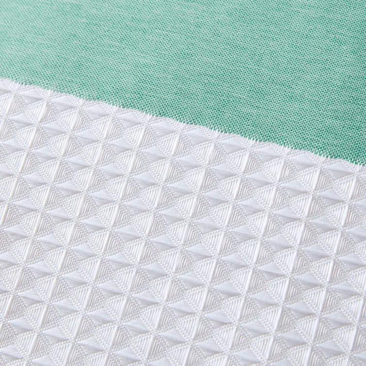Spa Waffle Shower Curtain with 3M Treatment