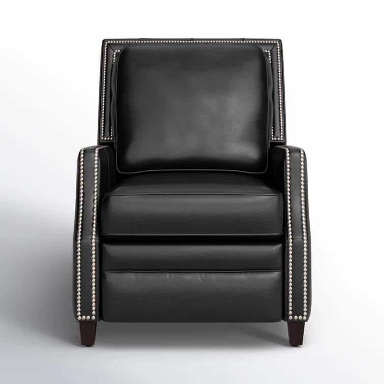 Buddy Leather Recliner - Black - Safavieh