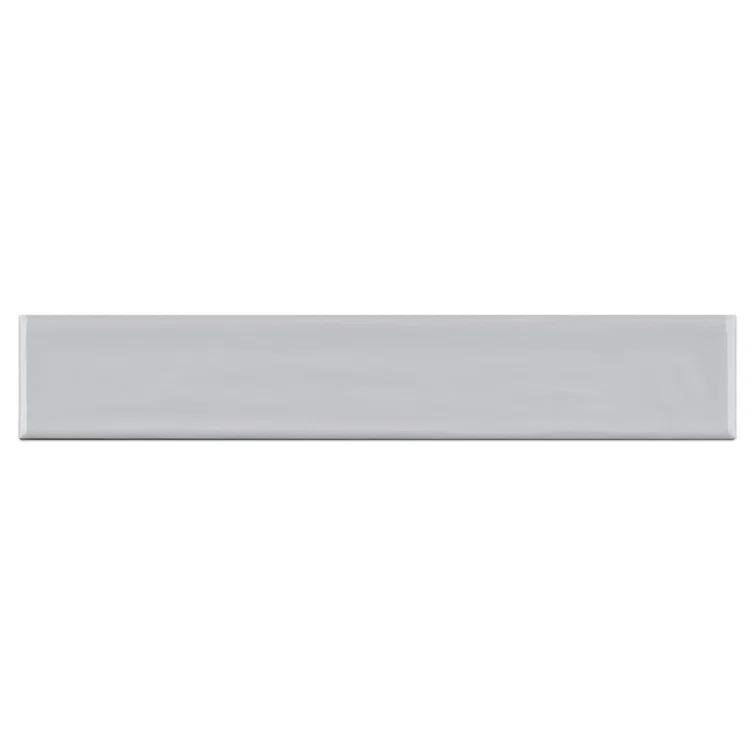Nova 1.97 in. X 11.81 in. Polished Ceramic Subway Wall Tile