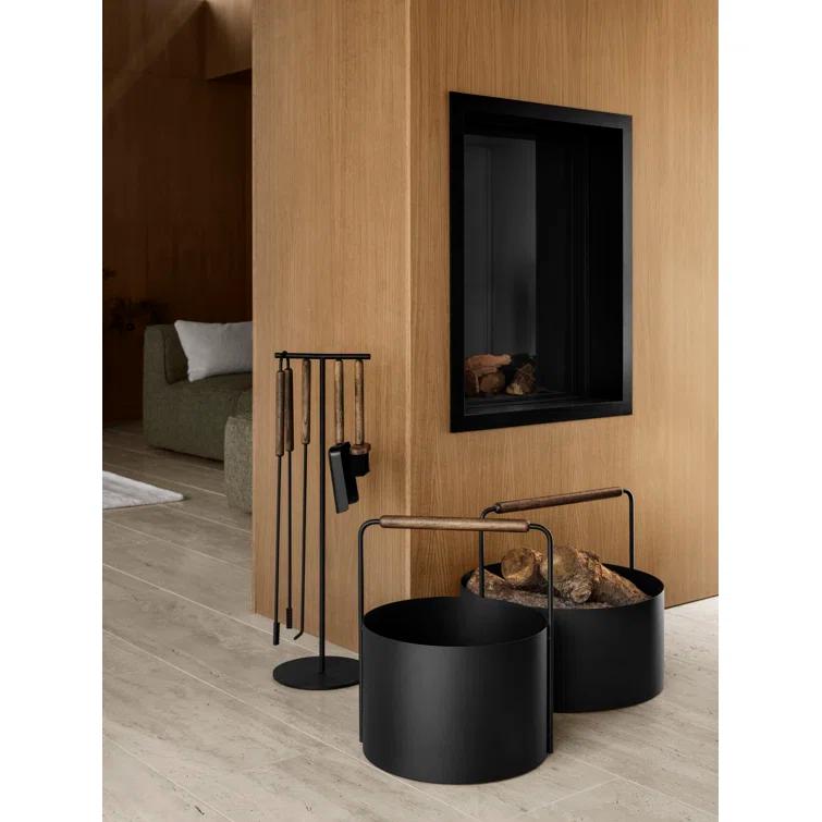 ASHI Steel/Wood Log Carrier