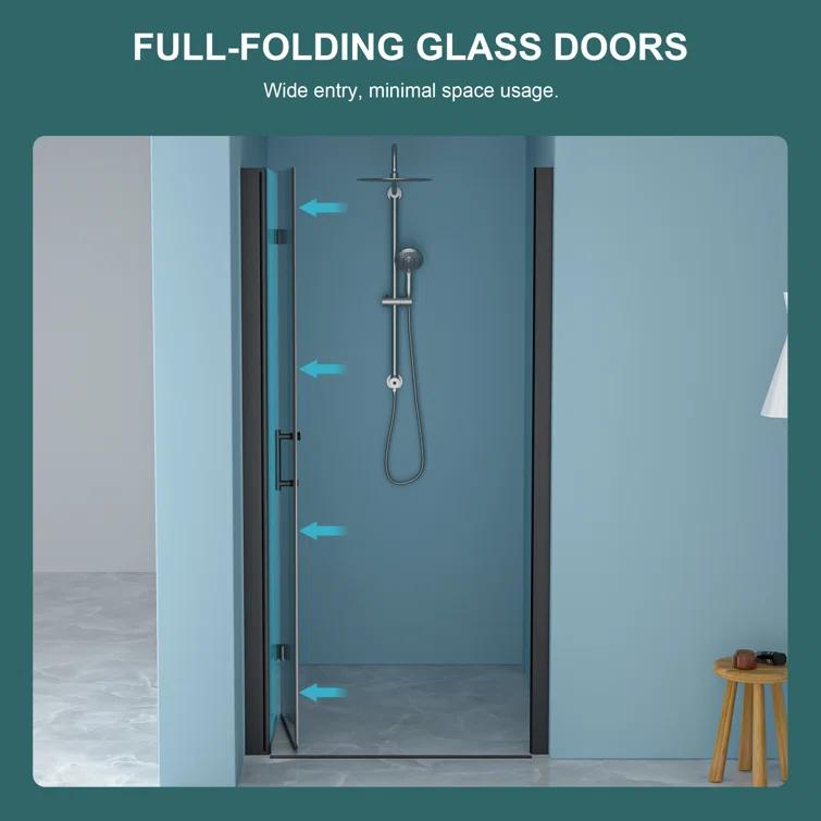 Fold Frameless Shower Door