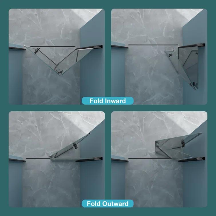 Fold Frameless Shower Door