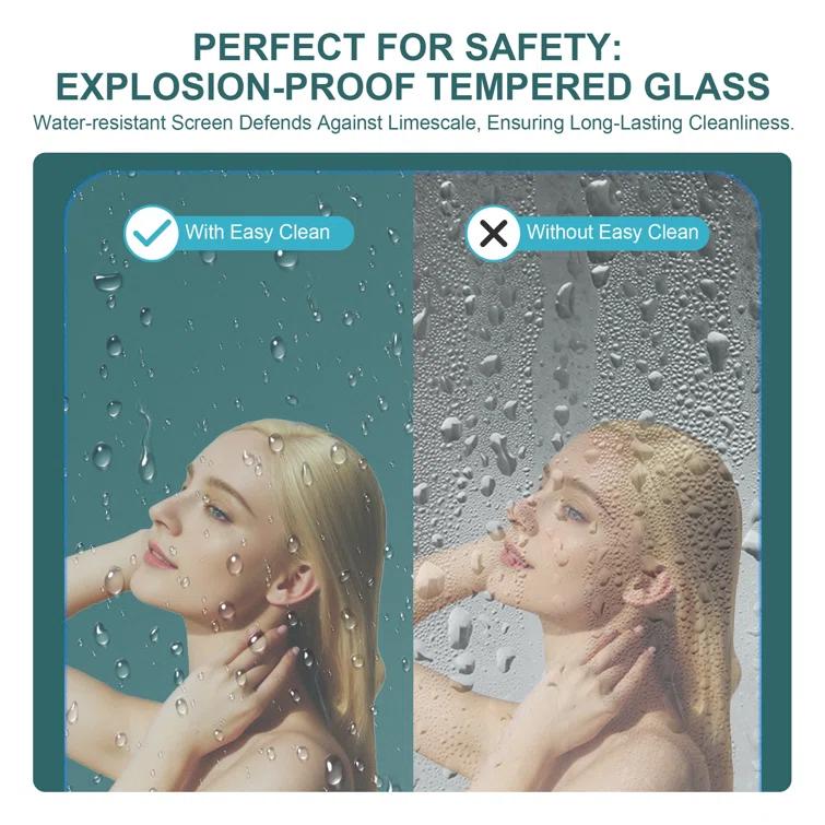 Fold Frameless Shower Door