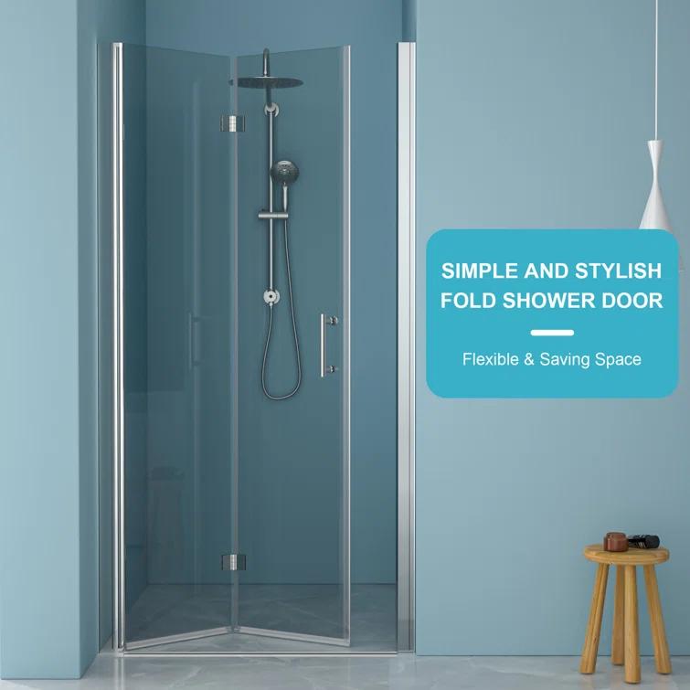Fold Frameless Shower Door