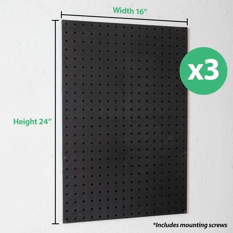 WallPeg Pegboard Panels(set of 3)