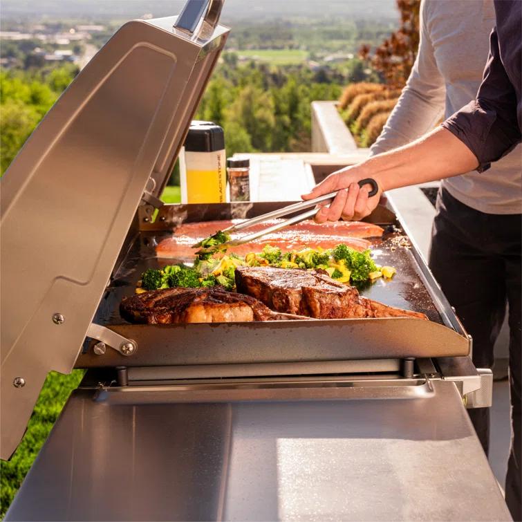 Blackstone 36 Inch Stainless Steel Freestanding Griddle with Cabinet
