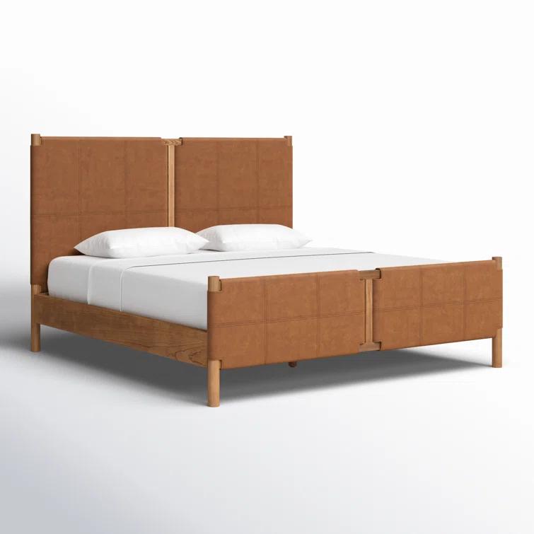 Sackett Leather Bed