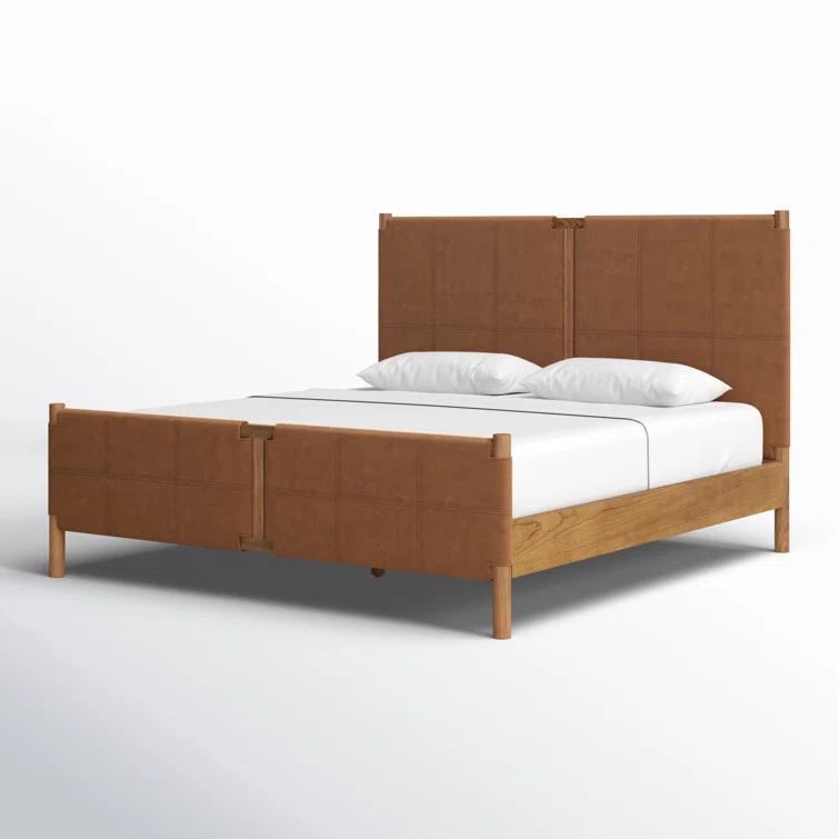 Sackett Leather Bed