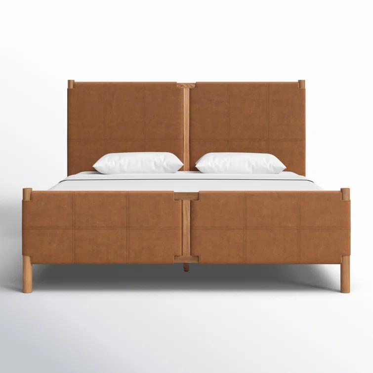 Sackett Leather Bed