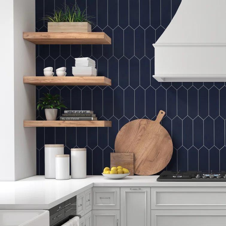 12" x 11.22" Stone Composite Peel & Stick Mosaic Tile