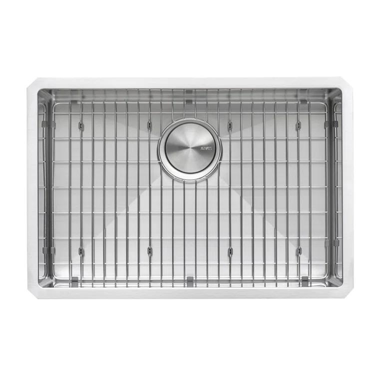 Ruvati RVH7250 Ruvati 28-inch Undermount 16 Gauge Stainless Steel Kitchen Sink Rounded Corners Single Bowl