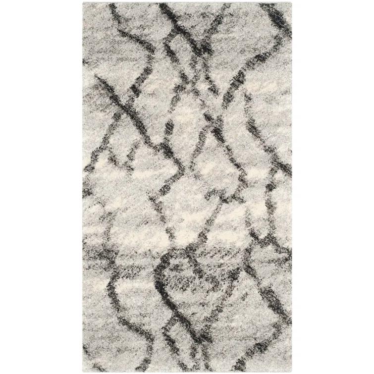 Retro 2144 Performance Abstract Rug
