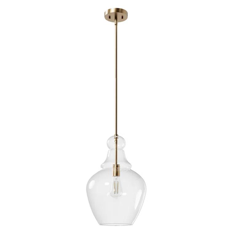 Maple Park 1 Light Bell Pendant