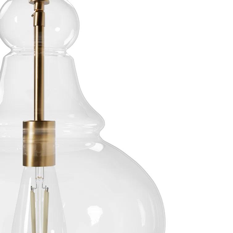 Maple Park 1 Light Bell Pendant