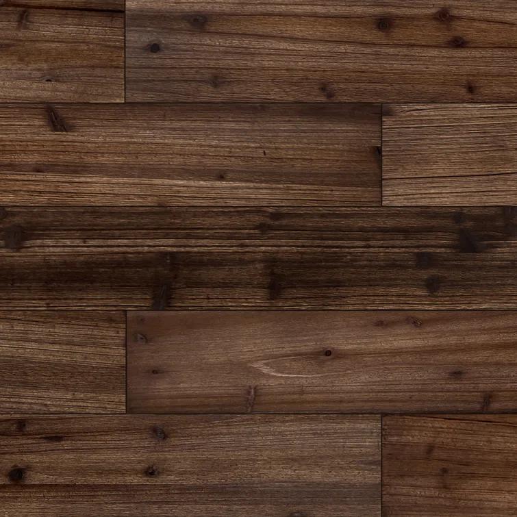 47.25" L x 4.75" W Solid Barn Wood Wall Planks Decorative Wall Paneling