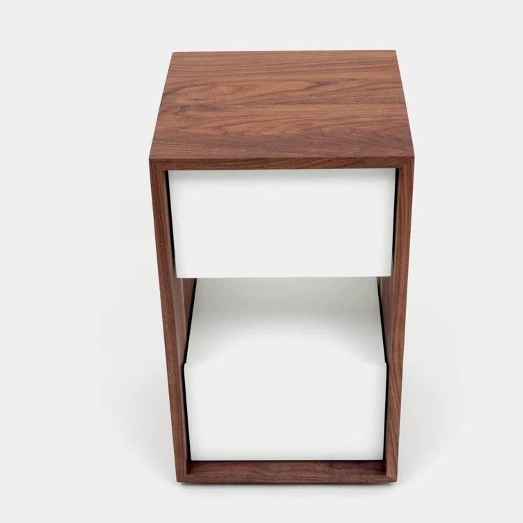 THN 14'' W Solid Wood Nightstand