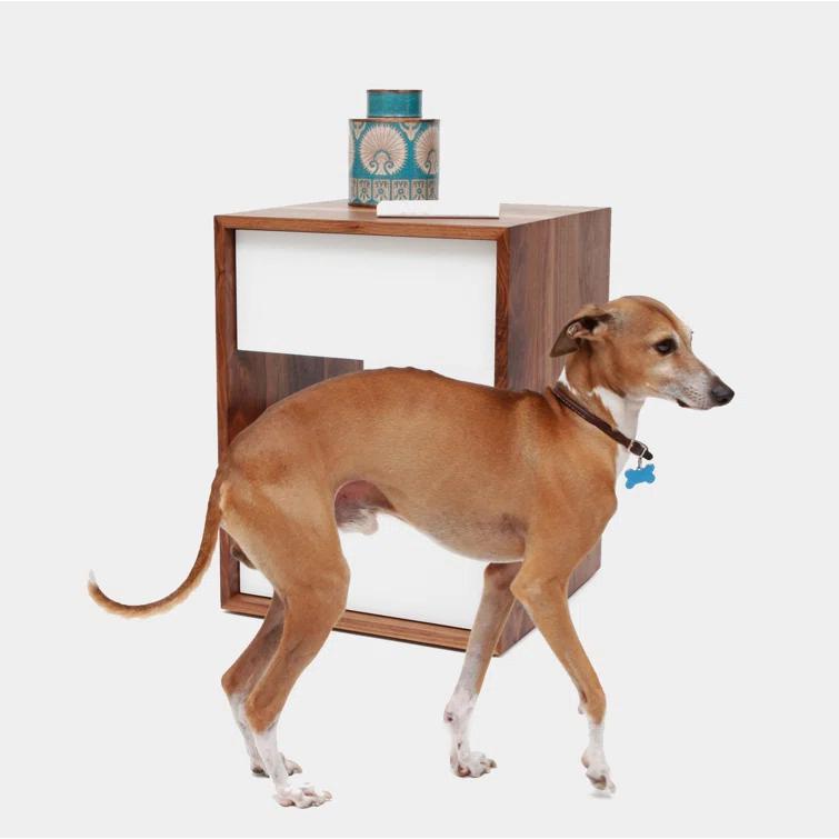 THN 14'' W Solid Wood Nightstand