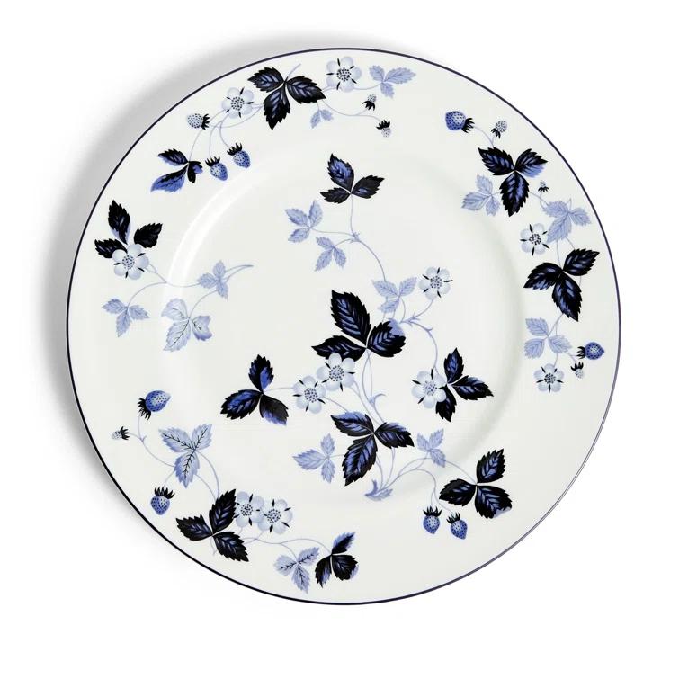 Wedgwood Wild Strawberry Inky Blue Plate 10.7in