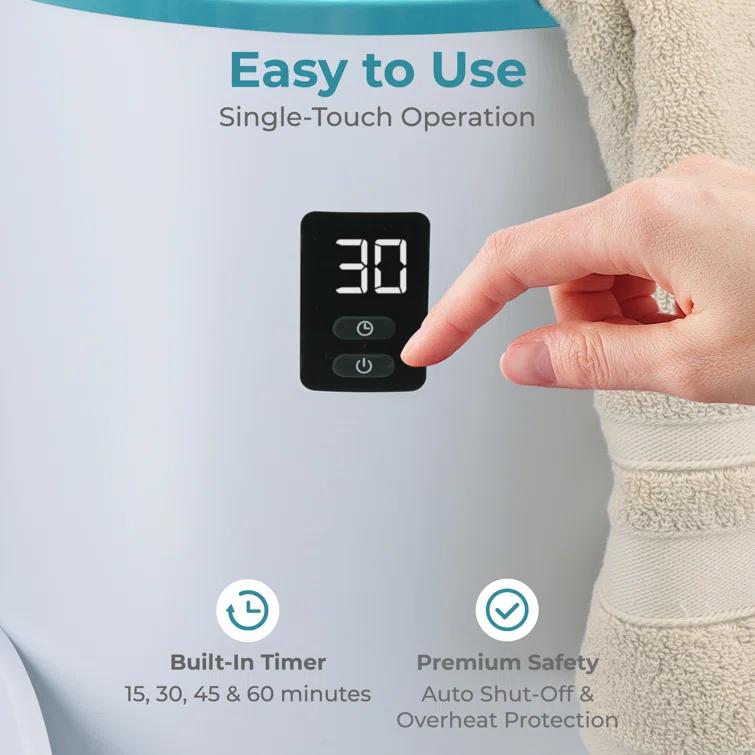 SereneLife Single Touch Electric Towel Warmer