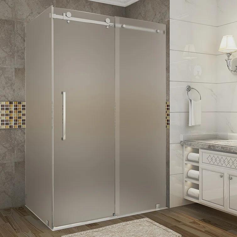 Moselle 48" x 75" Rectangle Sliding Shower Enclosure