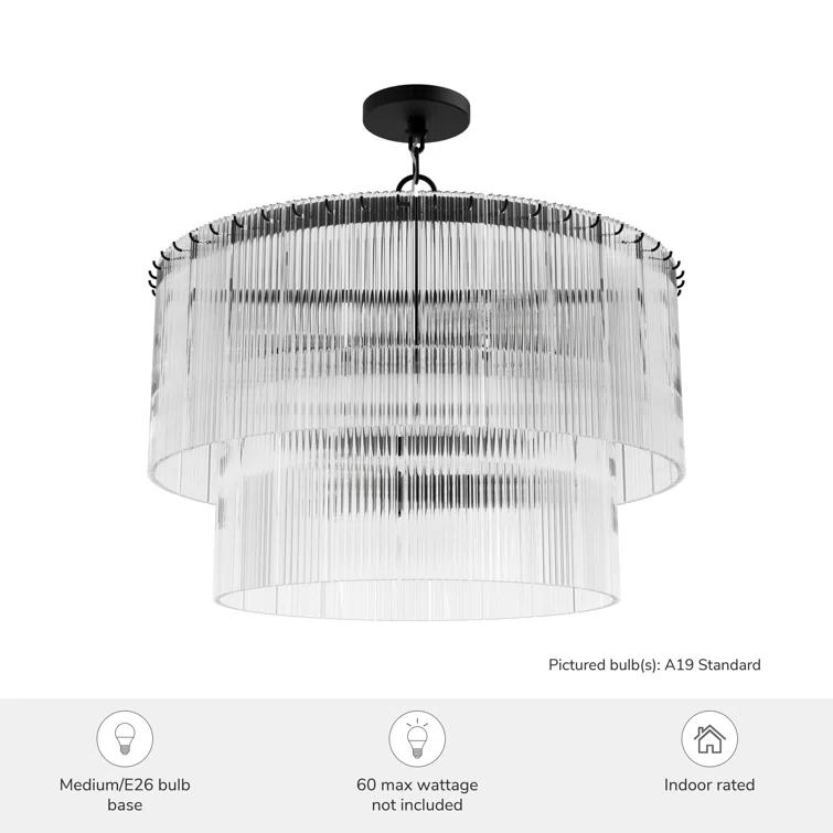 Ontario 6 Light Pendant Ceiling Light Fixture