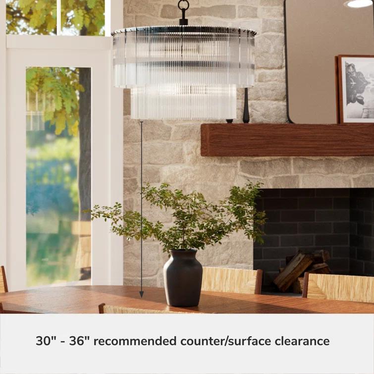 Ontario 6 Light Pendant Ceiling Light Fixture