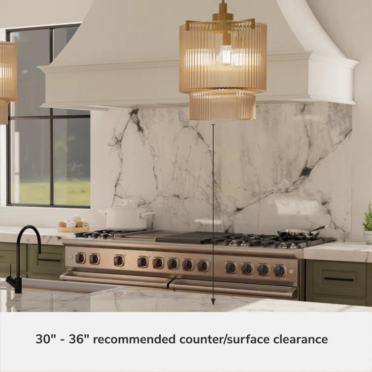 Ontario 3 Light Pendant Ceiling Light Fixture
