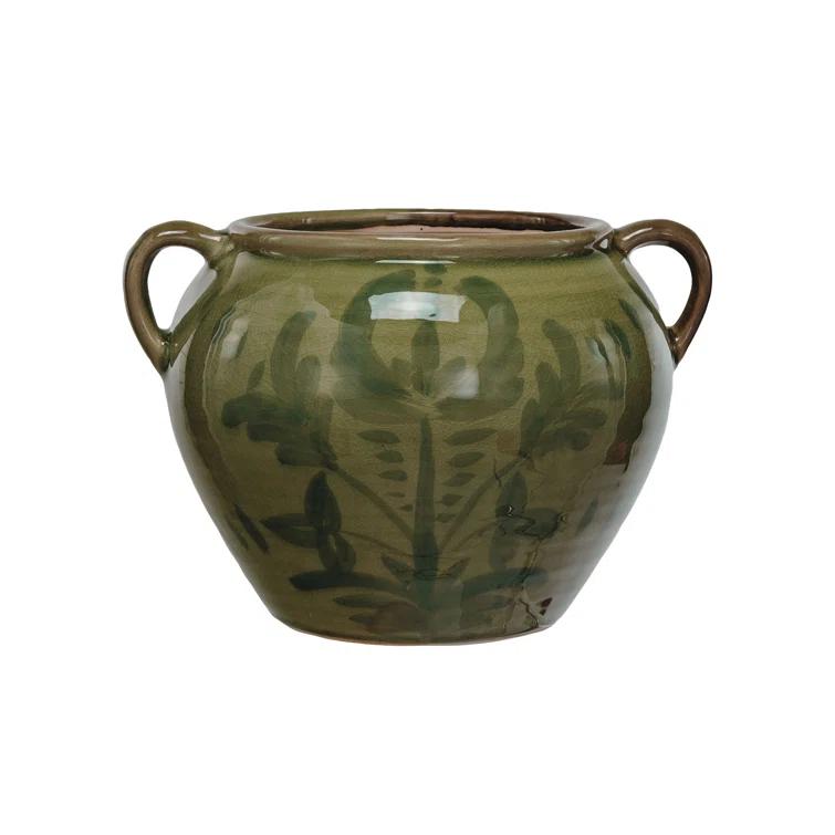 Carrow Decorative Vase - Green