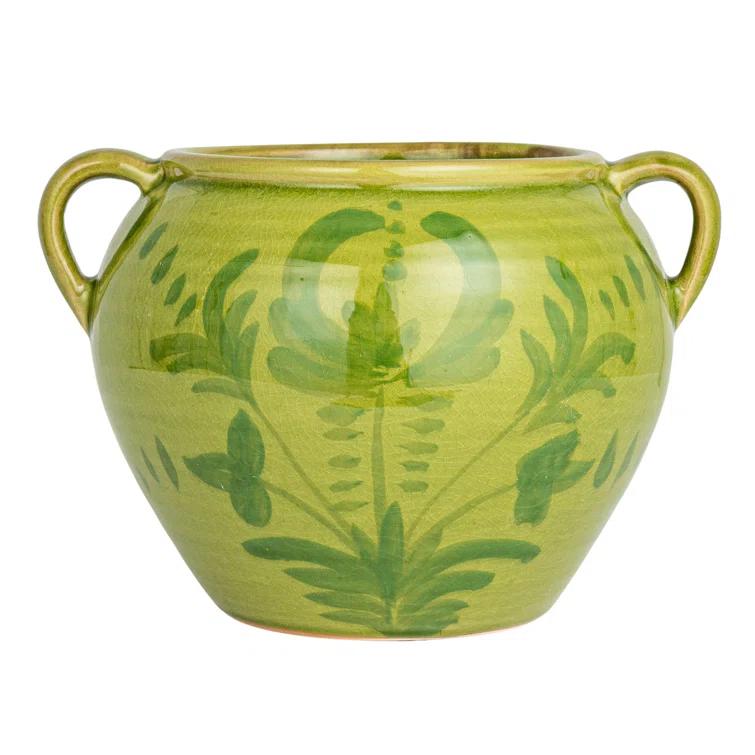 Carrow Decorative Vase - Green