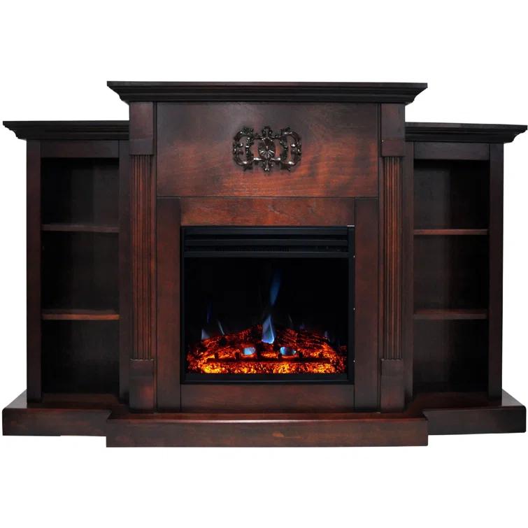 Cambridge Cambridge Sanoma Freestanding Electric Fireplace Heater with Traditional Mantel, Timer, Remote Control