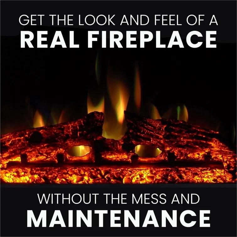 Cambridge Cambridge Sanoma Freestanding Electric Fireplace Heater with Traditional Mantel, Timer, Remote Control