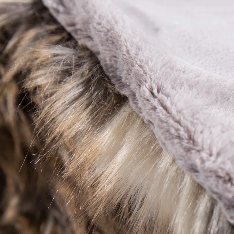 Faux Fur Throw