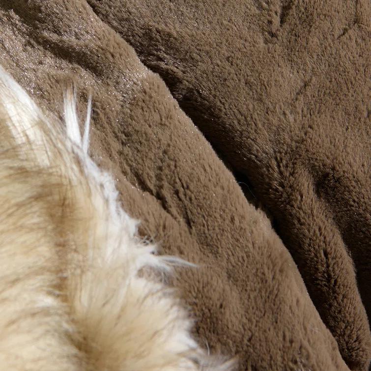 Faux Fur Throw