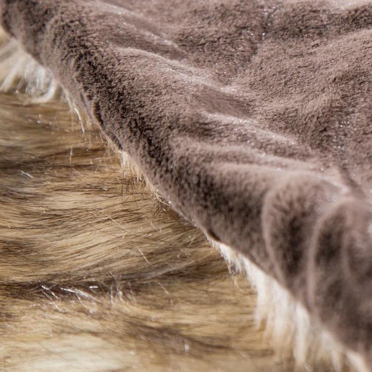 Faux Fur Throw