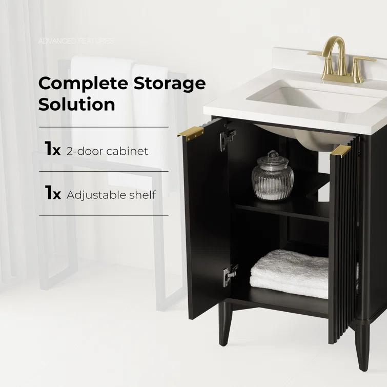Gabi 24 in. Single Bathroom Vanity