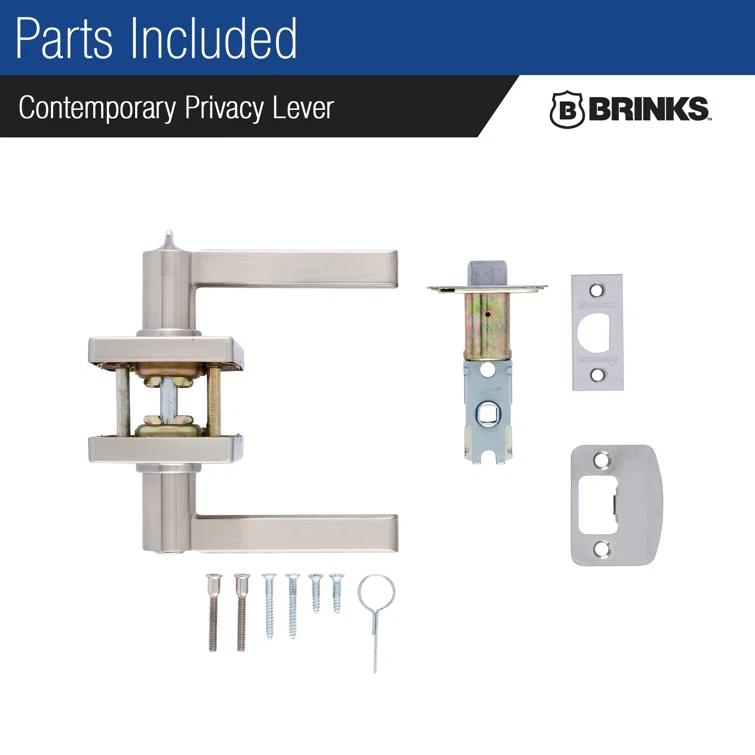 Brinks Mendocino Contemporary Privacy Lever