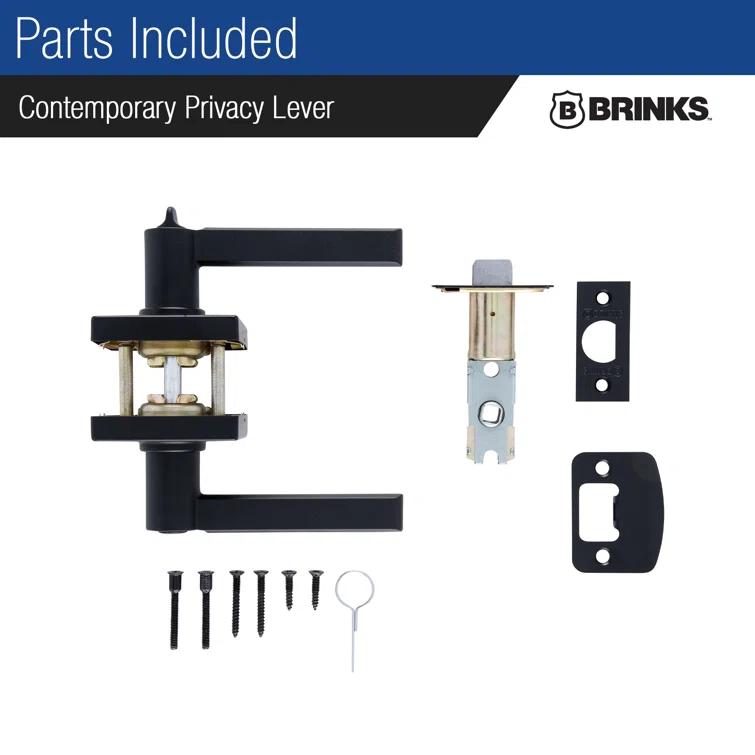 Brinks Mendocino Contemporary Privacy Lever