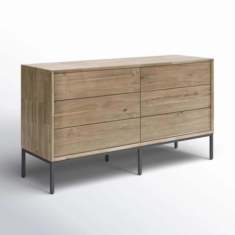 Josie 6 - Drawer Double Dresser
