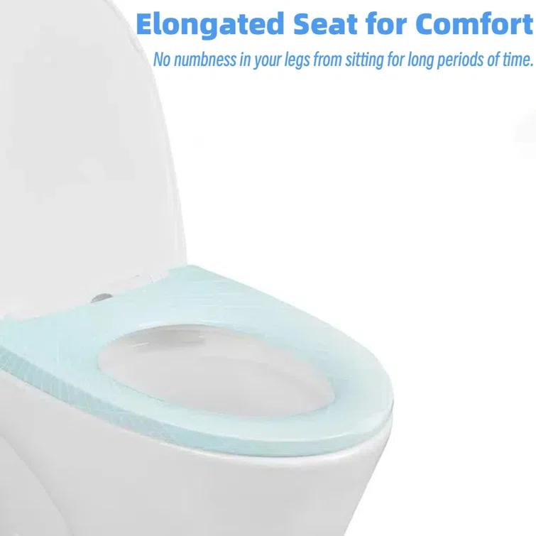 Momei 1.6 GPF Dual-Flush Toilet Modern Elongated One-Piece Toilet (Seat Included)